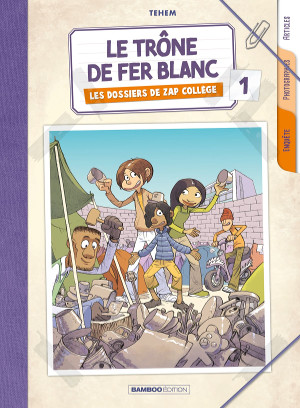 Les dossiers Zap collège "Le trône de fer blanc", une BD qui décrypte la situation des migrants