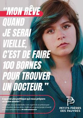 Les Petits Frères des Pauvres lancent une campagne pour sensibiliser aux enjeux du vieillissement 