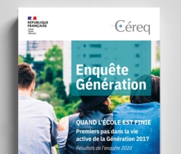 "Quand l'école est finie" Portrait statistique des premiers pas dans la vie active de la Génération 2017