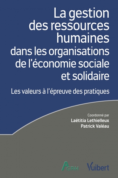 Livre "La gestion des ressources humaines dans les organisations de l'économie sociale et solidaire"