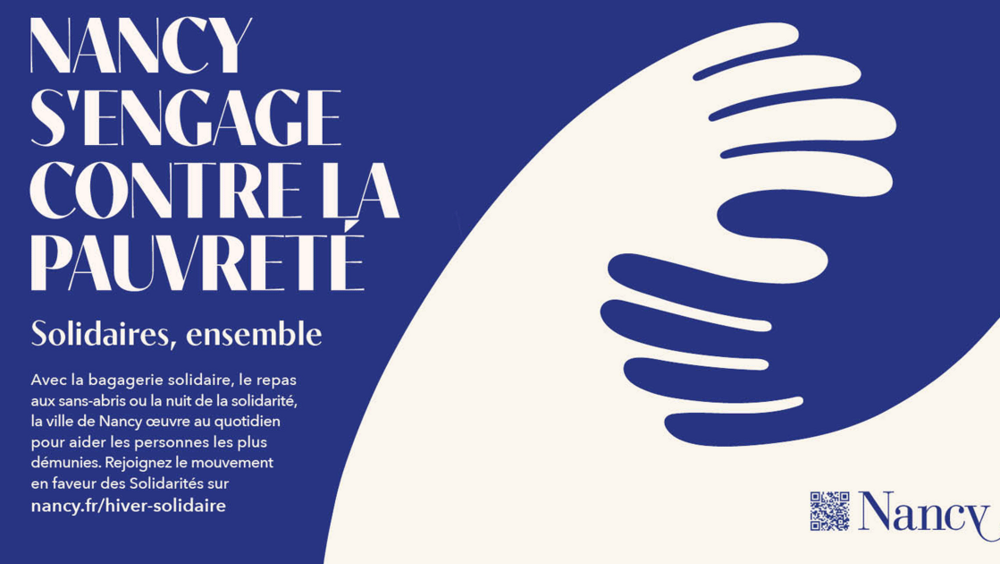 Hiver solidaire - Inauguration de la bagagerie solidaire de Nancy