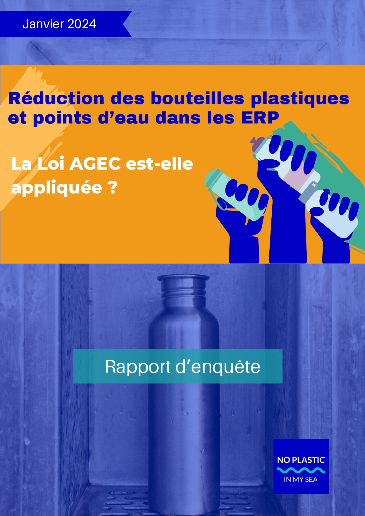 Réduction des bouteilles plastiques et déploiement de points d'eau : 2 ans de retard pour la loi AGEC