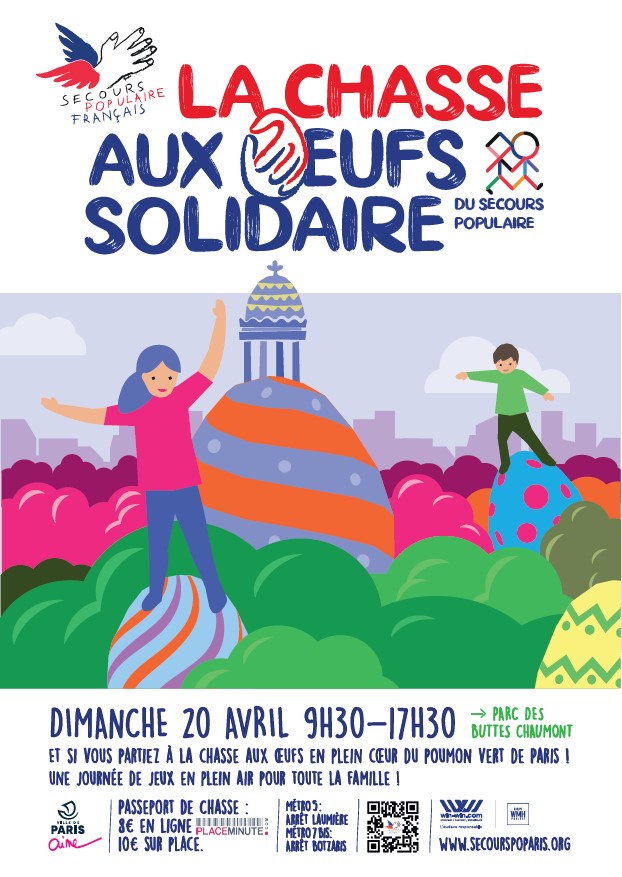 Chasse aux œufs solidaire