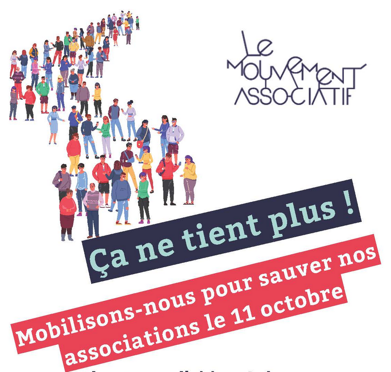 Le Mouvement associatif appelle les associations à se mobiliser le 11 octobre