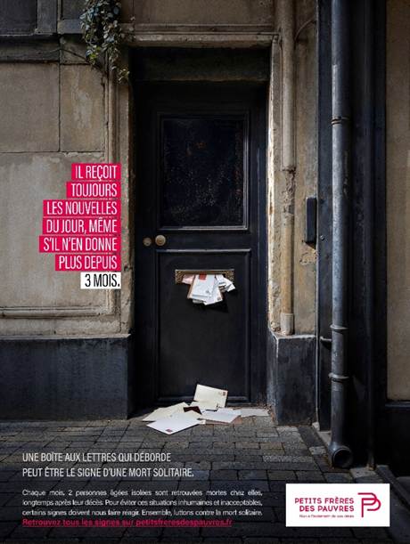 Les Petits Frères des Pauvres lancent un comité scientifique pour créer un Observatoire de la Mort Solitaire