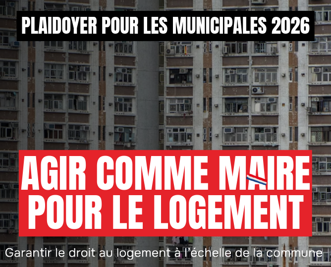 Le Collectif des Associations pour le Logement dévoile son plaidoyer pour les municipales 2026