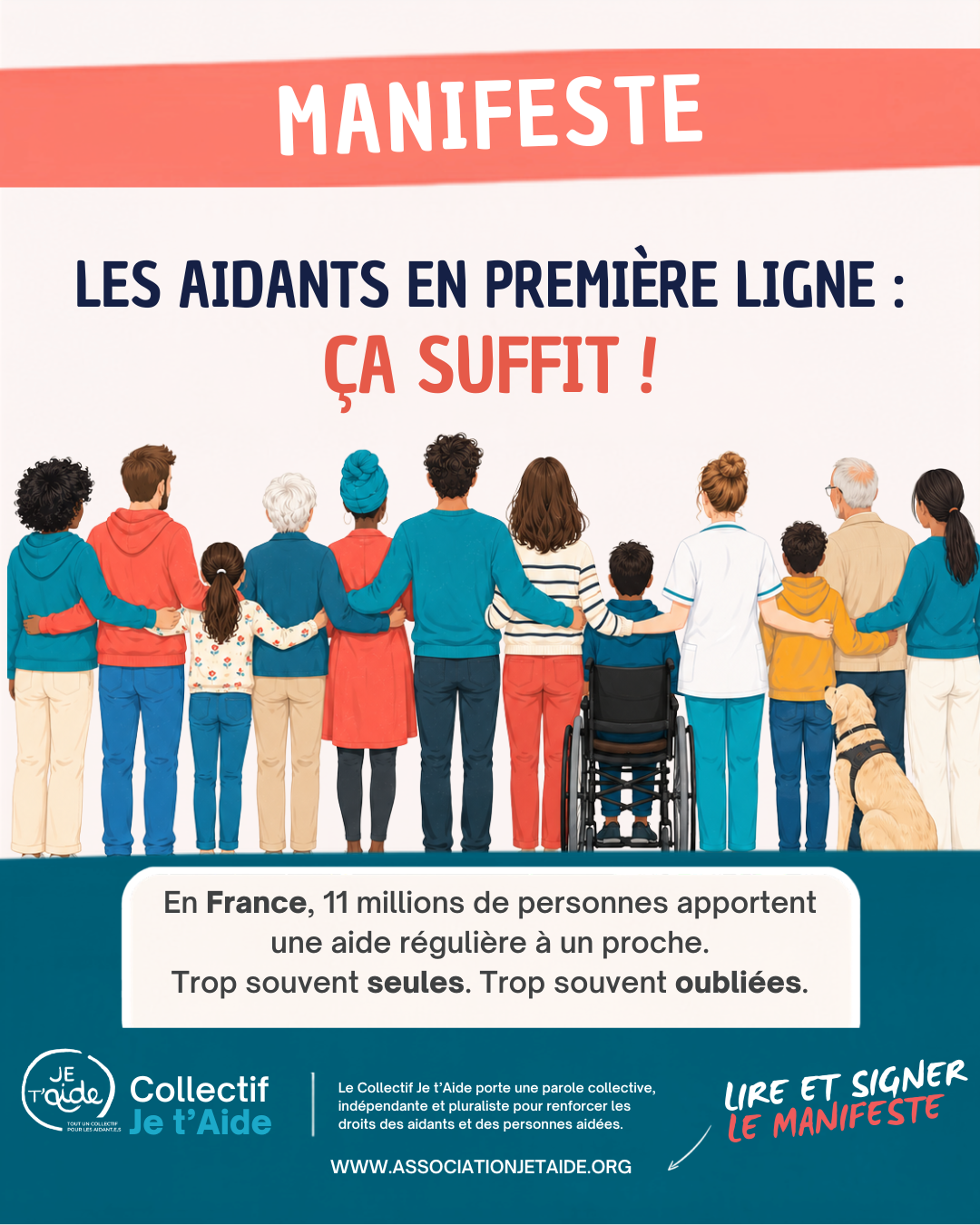11 millions d'aidants : signez le Manifeste